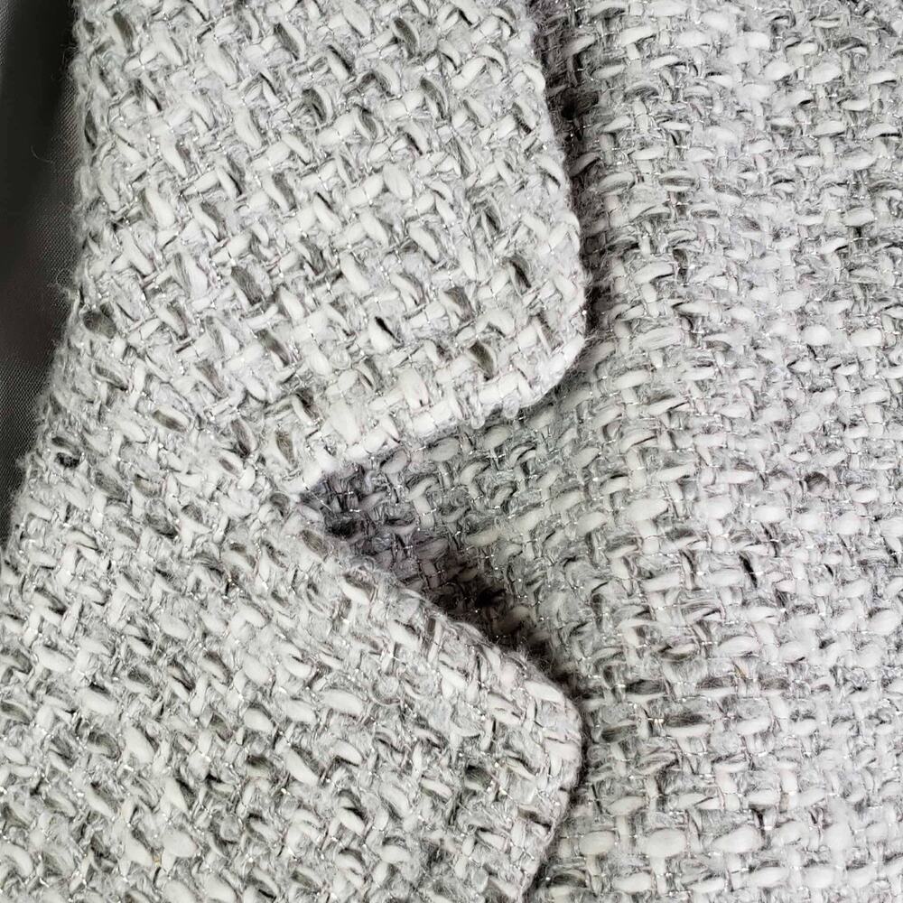 Talbots Textured Gray Blazer - Picture 8 of 11